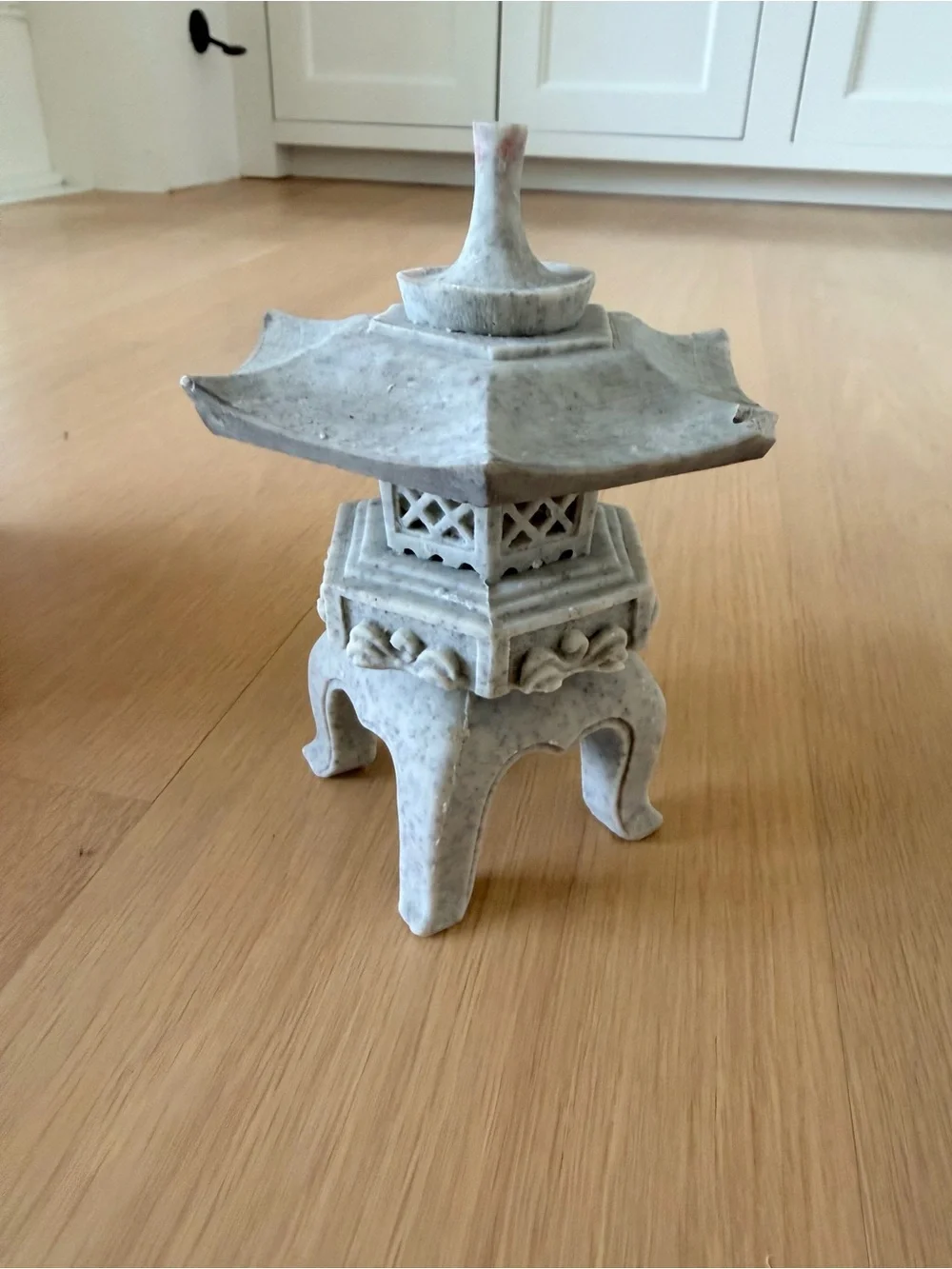 Stone Garden Lantern - Decorative Pagoda Accent